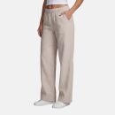 U.S. POLO ASSN. Damen Weite Hose aus Leinenmix P046 Beige-Weiss Größe XXL - Gr.2XL