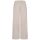 U.S. POLO ASSN. Damen Weite Hose aus Leinenmix P046 Beige-Weiss Größe XXL - Gr.2XL