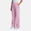 U.S. POLO ASSN. Damen Weite Hose aus Leinenmix P046 Pink-Navy Größe XXL - Gr.2XL