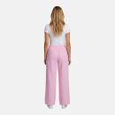 U.S. POLO ASSN. Damen Weite Hose aus Leinenmix P046 Pink-Navy Größe XXL - Gr.2XL