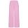 U.S. POLO ASSN. Damen Weite Hose aus Leinenmix P046 Pink-Navy Größe XXL - Gr.2XL