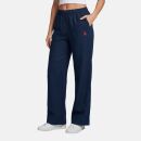U.S. POLO ASSN. Damen Weite Hose aus Leinenmix P046 Navy-Rot Größe XL - Gr.XL