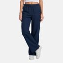 U.S. POLO ASSN. Damen Weite Hose aus Leinenmix P046 Navy-Rot Größe XL - Gr.XL