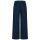 U.S. POLO ASSN. Damen Weite Hose aus Leinenmix P046 Navy-Rot Größe XL - Gr.XL