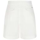 U.S. POLO ASSN. Damen Leinenshorts P047 Weiss-Navy Größe M - Gr.M