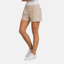 U.S. POLO ASSN. Damen Leinenshorts P047 Beige-Weiss Größe XXL - Gr.2XL