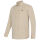 U.S. POLO ASSN. Herren Cord-Hemd P048 Offwhite-Blau Größe S - Gr.S