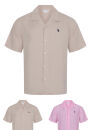 U.S. POLO ASSN. Herren Hemd mit Kubakragen P051