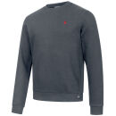 U.S. POLO ASSN. Herren Sweatshirt Pullover P015 Darkgrey-Wine-Größe XXXL - Gr. 3XL