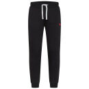 U.S. POLO ASSN. Herren Jogginghose P052 Schwarz-Rot Größe XXL - Gr.2XL