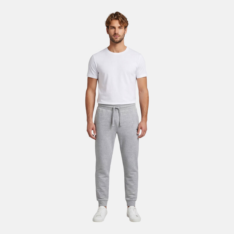 U.S. POLO ASSN. Herren Jogginghose P052 GrauMel-Navy Größe XL - Gr.XL