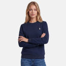 U.S. POLO ASSN. Damen Sweatshirt Pullover P016 Navy-Beige-Größe XXL - Gr.2XL