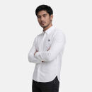 U.S. POLO ASSN. Herren Hemd Button-Down P050 Weiss-Navy Größe S - Gr.S