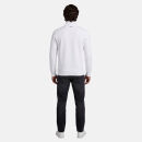 U.S. POLO ASSN. Herren Half-Zip Sweatshirt P053 Weiss-Navy Größe XXXL - Gr.3XL