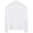 U.S. POLO ASSN. Herren Half-Zip Sweatshirt P053 Weiss-Navy Größe XXXL - Gr.3XL