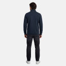 U.S. POLO ASSN. Herren Half-Zip Sweatshirt P053 Navy-Hellblau Größe XXL - Gr.2XL