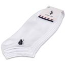 U.S. POLO ASSN. Herren Halbsocken Quarter-Socken 6-er Pack P054 Weiss Größe 35-38