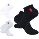 U.S. POLO ASSN. Herren Kurzsocken Sneaker-Socken 6-er...
