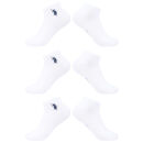 U.S. POLO ASSN. Herren Kurzsocken Sneaker-Socken 6-er Pack P055 Weiss Größe 35-38