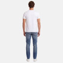 U.S. POLO ASSN. Herren T-Shirt Crewneck rundhals 2er Pack P056 Weiss & Weiss  Größe M - Gr.M
