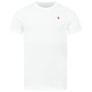 U.S. POLO ASSN. Herren T-Shirt Crewneck rundhals 2er Pack P056 Weiss & Weiss  Größe M - Gr.M