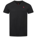 U.S. POLO ASSN. Herren T-Shirt V-Neck 2er Pack P057 Schwarz & Schwarz Größe XL - Gr.XL