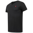 U.S. POLO ASSN. Herren T-Shirt V-Neck 2er Pack P057 Schwarz & Schwarz Größe XL - Gr.XL