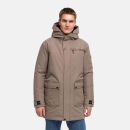 Stone Harbour Netaan Herren Winter Parka B774 Stone Brown-Größe S - Gr. S