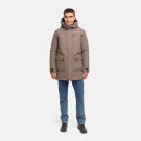 Stone Harbour Netaan Herren Winter Parka B774 Stone Brown-Größe S - Gr. S