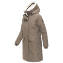Navahoo Bibber-Beauty Damen Parka N138 Stone Brown Größe XL - Gr.42