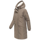 Navahoo Bibber-Beauty Damen Parka N138 Stone Brown Größe XL - Gr.42