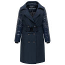 Navahoo City-Glow Damen Trenchcoat N141 Navy Größe XL - Gr.42