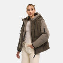Marikoo Elidee Damen Teddyplüsch Jacke N142