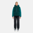 Marikoo Elidee Damen Teddyplüsch Jacke N142 Ocean Green Größe S - Gr.36
