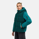 Marikoo Elidee Damen Teddyplüsch Jacke N142 Ocean Green Größe S - Gr.36