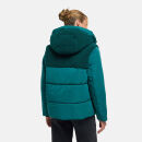 Marikoo Elidee Damen Teddyplüsch Jacke N142 Ocean Green Größe S - Gr.36