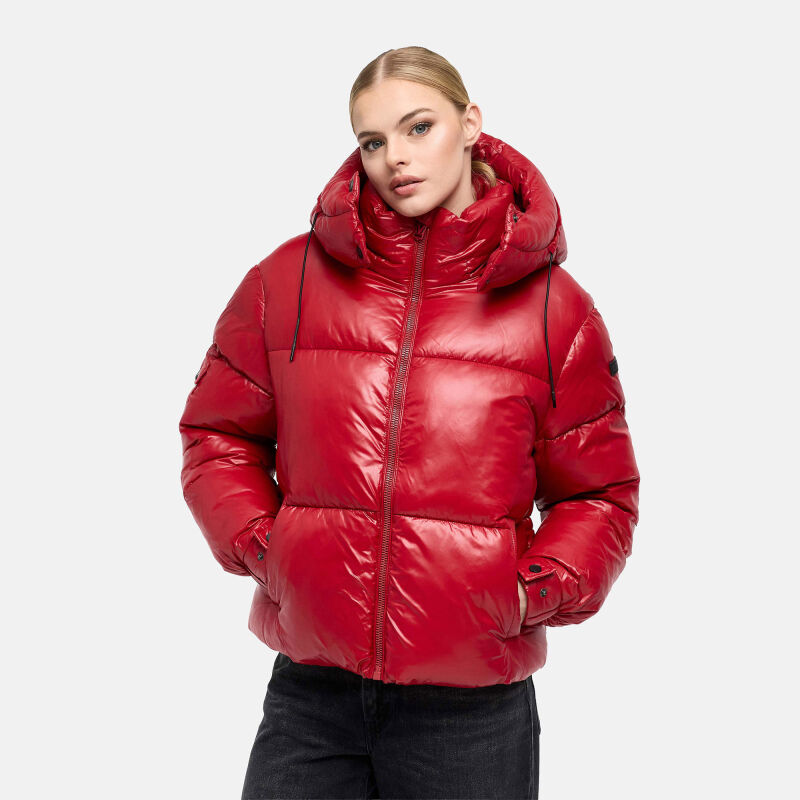 Marikoo Glimini Damen Steppjacke N143 Deep Red Größe L - Gr.40