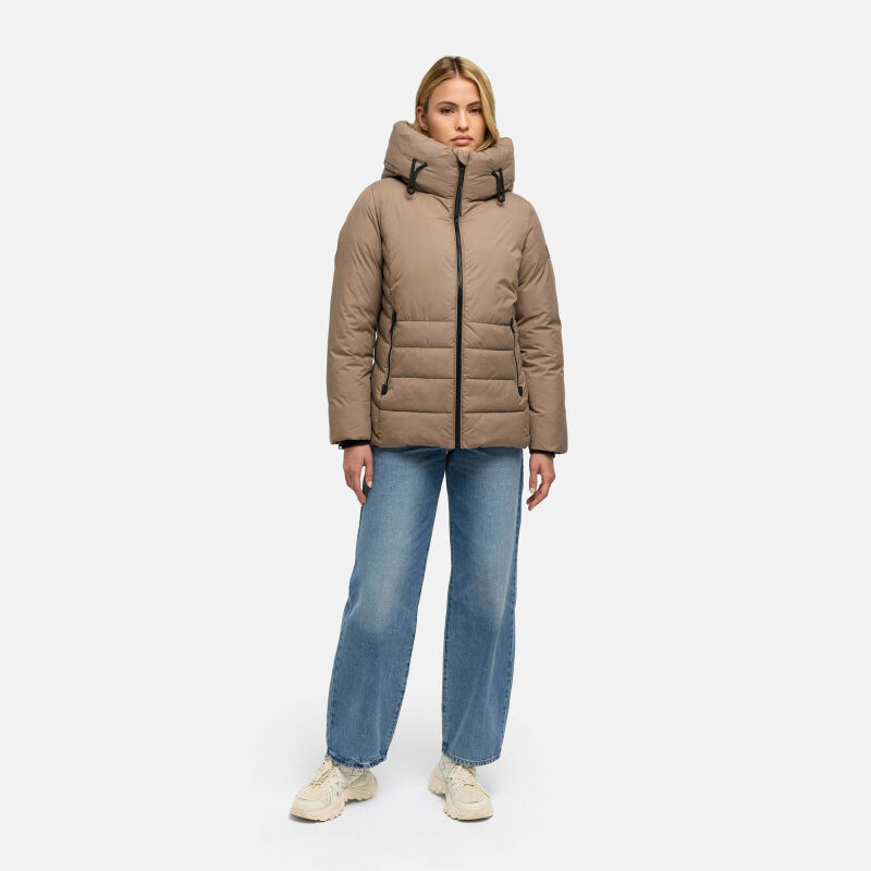 Navahoo Waldengel Damen Steppjacke N145 Taupe Grey Größe XXXL - Gr.46