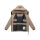 Navahoo Waldengel Damen Steppjacke N145 Taupe Grey Größe XXXL - Gr.46