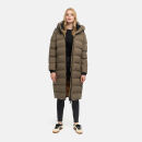 Marikoo Harukaa Damen Steppmantel N146 Stone Brown Größe L - Gr.40
