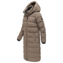 Marikoo Harukaa Damen Steppmantel N146 Stone Brown Größe L - Gr.40