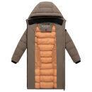 Marikoo Harukaa Damen Steppmantel N146 Stone Brown Größe L - Gr.40
