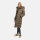 Marikoo Harukaa Damen Steppmantel N146 Stone Brown Größe L - Gr.40