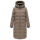 Marikoo Harukaa Damen Steppmantel N146 Stone Brown Größe L - Gr.40