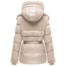 Navahoo Kuschelhäschen Damen Teddy Jacke Mit Futter N149 Light Taupe Größe S - Gr.36
