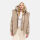 Navahoo Kuschelhäschen Damen Teddy Jacke Mit Futter N149 Light Taupe Größe S - Gr.36