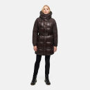Navahoo Mandelkuss Damen Steppmantel N152 Choco Größe L - Gr.40