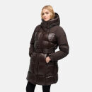 Navahoo Mandelkuss Damen Steppmantel N152 Choco Größe L - Gr.40