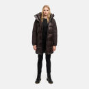 Navahoo Mandelkuss Damen Steppmantel N152 Choco Größe L - Gr.40