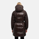 Navahoo Mandelkuss Damen Steppmantel N152 Choco Größe L - Gr.40